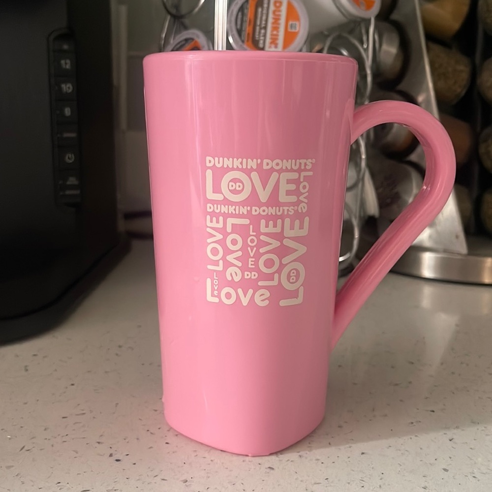 Dunkin’ Donuts Hidden Heart Coffee Mug🍩